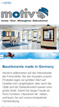 Mobile Screenshot of motiv-fenster.de