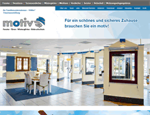 Tablet Screenshot of motiv-fenster.de